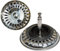 BEAUTYBIGBANG 2 Stück Edelstahl Spülbecken Siebkörbchen Abflusssieb Spüle zubehör Sieb Küchenspüle Stopper Siebkörbchen mit Zapfen (20 Schlitze) für Stopfenbedienung 80mm
