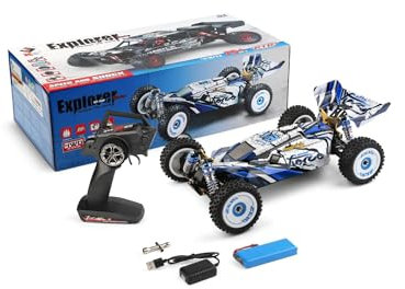 WLTOYS WLtoys124016/124017/124018/124019 V2 Brushless Truck 75KMH 1/12 AWD 4X4 High Speed RC Car Off-Road Buggy