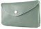 modamoda de P11 Portefeuille en cuir pour femme, taille M, fabriqué à la main en Italie, Gris océan, m