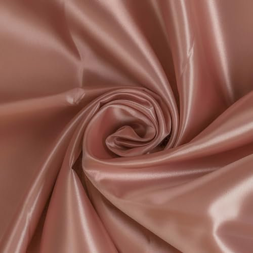 Mondo Tessuti – Pannello Raso Morbido Tinta Unita 100x150cm (Rosa Antico)