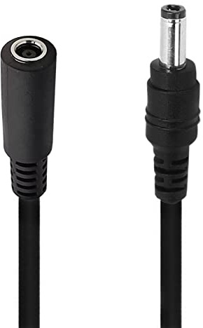 LOKEKE DC 4.5mm to 5.5mm Tip Adapter Extension Cable, DC Jack 4.5 x 3.0mm Female to 5.5 x 2.5mm Tip Male Charger Power Cord Cable for Laptop