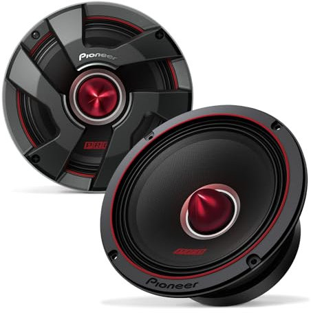 Pioneer TS-M651PRO P.R.O. Series 6-3/4 500 W Max Power, Blended Pulp Cone, High Efficiency Mid-Bass Driver - PRO Series Component Speaker (Pair)