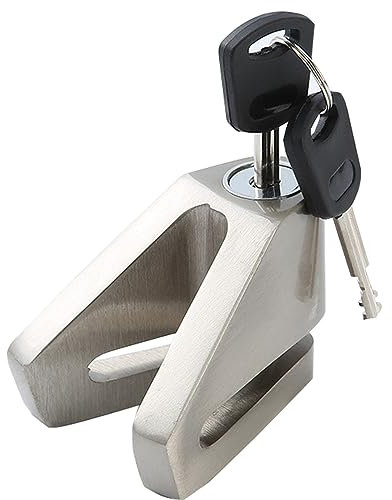 HOUSON Bremsscheibenschloss, Motorradschloss Scheibenschloss One Button Schlüsselschloss