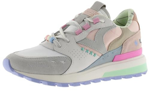 Victoria Basket Basse Luna Nylon & Semelle DENTÉE & ÉLASTIQUE Rosa 40