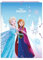 FROZEN COOL DAYS - Folio-Ordner mit 3 Klappen, ideal für Kinder unterschiedlichen Alters, bequem und vielseitig, Qualität und Widerstandsfähigkeit, 26 x 36,5 cm, Violett/Himmelblau,