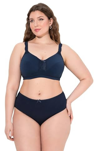 Ulla Popken Damen BH Nachtblau 115E