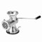 Meat Grinder, Aluminum Alloy Kitchen Aid Meat Grinder Sausage Stuffer with a Vacuum Suction Cup at Bottom for Home or Commercial Use