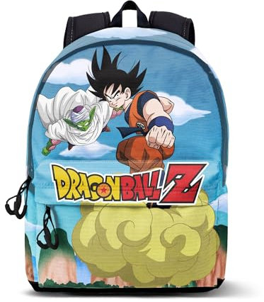 Karactermania Dragon Ball Goku Piccolo-Kleiner FAN HS Rucksack, Blau, 25 x 35 cm, Kapazität 12 L