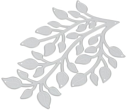 Uonlytech Stanzform Aus Kohlenstoffstahl Für Schneideprojekte Als Schablone Für DIY Handwerk Blattförmige Stanzform Für Bastelarbeiten