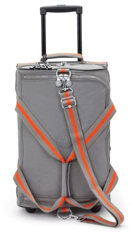 Kipling Teagan US Small Wheeled Duffle, Carry On, Inviting Grey, One Size