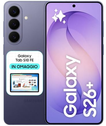 Samsung Galaxy S26+, 512GB, Cobalt Violet [Versione italiana]