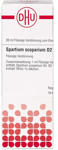 DHU Spartium scoparium D2 Dilution, 20 ml Lösung