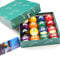 Aramith Premier Spots-Stripes 2 1/16 Pool Balls with 1 7/8 White