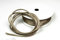 10m Rolle Flechtkordel Satin 2mm, Farbe:dunkel beige - grau 838
