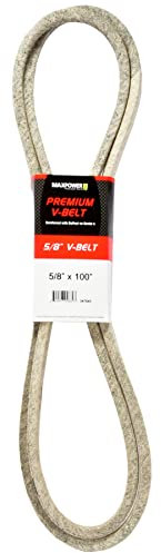 MaxPower Keilriemen 347645, kevlar verstärkt, 5/8 x 100 - 5L1000 - Aussenlänge L(a) 2540 mm.