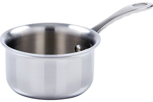 Vogue GG025 Tri Wall Mini Saucepan, Stainless Steel, 330 mL Capacity