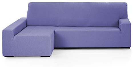 Martina Home - Emilia - Elastischer Bezug für Loungesessel - Langer linker Arm (Vorderansicht) - Lile