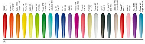 Servizio Set di Posate 24 pezzi in Acciaio Inox Eme Vero Rosa 39