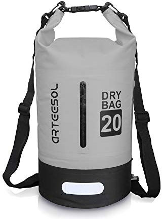 Blackace arteesol Dry Bag wasserdichte Tasche 5L/10L/20L/30L Wasserfester Beutel Packsack mit Langen Doppeltem Verstellbarer Schulterriemen für Schwimmen Bootfahren Kajak Wassensport Treiben