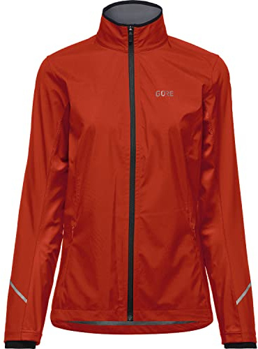 GORE WEAR Women's Running Jacket, R3, Partial GORE-TEX INFINIUM, Fireball, 34