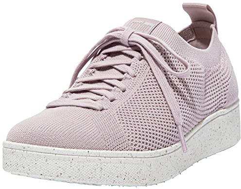FitFlop Damen Rally E01 Multi-Knit Sneaker Soft Lilac, 39.5 EU, Soft Lilac, 6.5 UK Wide