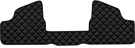 F-CORE Fußmatten - gesamte hintere Autos für OPEL Astra II (G) 03.01-10.05 Cabrio SCHWARZ