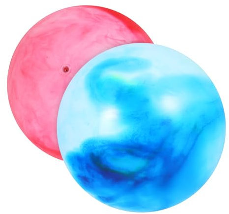 jojofuny 2st Wasserball Schwimmbäder Led Glow Beach Bälle Sommerstrandbälle Pool Schwimmend Spielzeug Riesenleuchte Strandball Leuchtender Strandball Spiel Requisiten Kind Pvc Aufblasbar