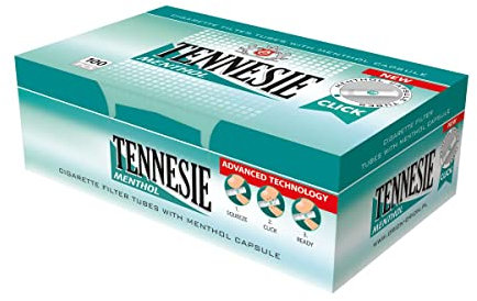Tennesie Menthol Click Filter Zigarettenhülsen