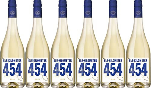 Schloss Proschwitz Prinz zur Lippe Elb-Kilometer 454 Secco weiss Trocken (6 x 0.75 l)