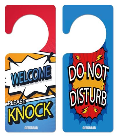 Do Not Disturb Door Hanger Sign (10. Comic)