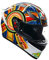 AGV K1 S Dreamtime Integralhelm (weiß/blau/rot/gelb), L (59)