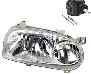 Johns, Scheinwerfer passend für VW Golf III 1Hx0 10/91-09/97 H1 H1 Rechts m. Stellmotor
