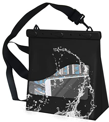 FainFun wasserdichte Bauchtasche zum Schwimmen wasserdichte Tasche, wasserdichte Handyhülle mit Verstellbarem Schultergurt, Wasserfester Beutel für Schwimmen, Klettern, Wassersport