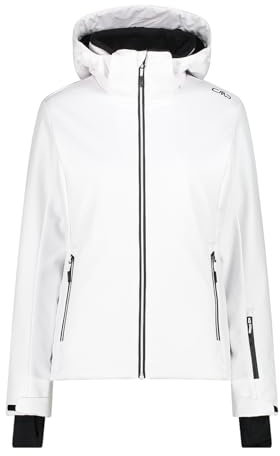 CMP - Damenjacke mit Kapuze und Reißverschluss, Weiß, L
