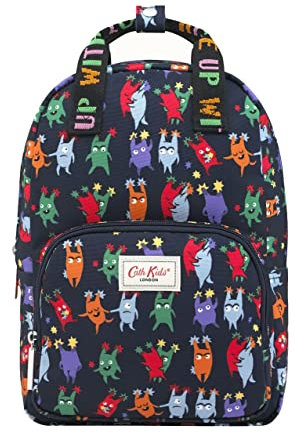 Cath Kidston Medium Rucksack Good Mini Monster in Marineblau Polyester, marineblau, 38