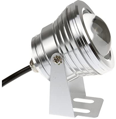 LGJEGD Teich Lichter Led Unterwasser 10w Springbrunnen Lichter Unterwasser Outdoor Led IP68 Wasserdicht Spotlight für Schwimmbad (1-Warm White, 12V-10w)