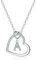 TINGN Personalisierte Geschenke für Sie Kette - Damen Kette mit Buchstaben Kette Damen Kette Mädchen Geschenke für Mädchen Frauen Kette mit Buchstaben A Kette Damen Halskette Mädchen Kinder Geschenke