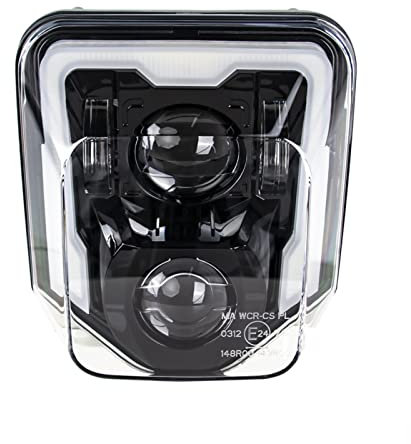 POCHY Motorrad Scheinwerfer Für Husqvarna TE FE TC FC 125 250 300 350 450 501 701 250i 300i Enduro Dirt Bike Motorrad Scheinwerfer Moto Licht Scheinwerfer