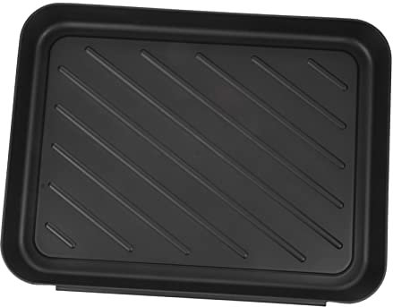 HOMSFOU 1stk Schuhablage Aus Kunststoff In-Door- Out-Door-Boot-Matte Laderaumauskleidungsmatte Regenstiefelablagen Hunde Wassermatte Schuhmatte Gummi Stiefeltrockner Haustier Pp Türmatte