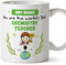 MUGFFINS Tazas Personalizadas para PROFESORA DE QUÍMICA mujer - En Inglés - You are World's Best - 11 oz / 330 ml - Regalo Personalizable original y divertido