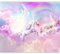 murando - Vlies Fototapete für Kinder 500x350cm Foto tapete Schlafzimmer Wohnzimmer Vliestapete XXL Wandtapete Motivtapeten 3d Effekt Wand Dekoration - Einhorn Unicorn Regenbogen rosa wie gemalt
