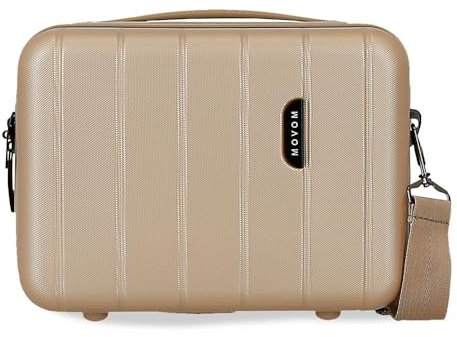 Movom Wood Nececer Adaptable, Taille Unique, Champagne, Taille Standard, Trousse de Toilette
