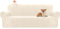 Granbest Übergroßer dicker Plüsch-Samt-Sofabezug, 4-Sitzer, hochdehnbar, superweich, Sofa-Schonbezug, luxuriöser Möbelschutz für Haustiere und Kinder (4-Sitzer, Beige)