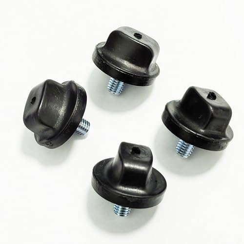 UP100 4 Stück M5 starke Snowboard-Bindungsschraube für Snowboard Bindung Loch Riemen Befestigung