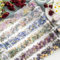 Ningmo Scrapbook Stickers, 6 Rolls Blume Washi Tape Set, Flower Stickers,Schmetterling Blumen Sticker für DIY Fotoalbum Tagebuch Scrapbooking Gepäck Kalender Wand (04)