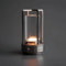 Lampada da tavolo portatile in metallo, senza fili, ricaricabile a batteria, lampada da scrivania a LED portatile, 3 colori, dimmerabile continuamente, per camera da letto, ristorante, casa all'aperto