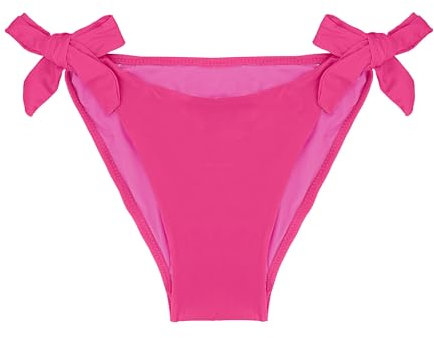 Costume Donna Slip da Bagno Bikini del Periodo Moda Panties Beachwear COF.311000 (IT, Testo, L, Regular, Regular, 311202-Fucsia)