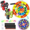 Leucht-Dartscheibe Klett für Kinder ab 3 4 5 6+, 29 (73 cm) Dartscheibe mit LED-Licht Indoor Outdoor Spiele Spielzeug, Gartenspielzeug Draußen Wurfspiel Garten Karneval Partyspielzeug Kinderspielzeug