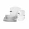 Festa Italia Dinner Service for 6, 18-Piece Set: Dinner, Soup, Dessert Plates - White Porcelain