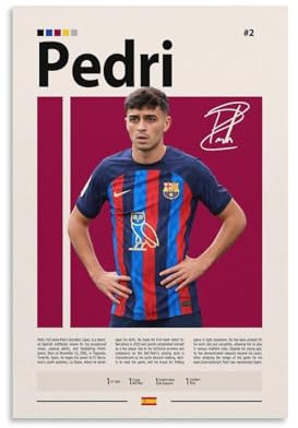 NFDVFHFRQ Poster, signiert von Pedrie, Leinwandposter, Wandkunst, Dekordruck, Bild Gemälde für Wohnzimmer, Schlafzimmer, Dekoration, 30 x 45 cm